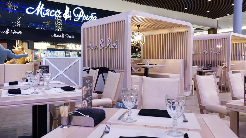 Ресторан "Мясо & Рыба" - хороший рыбный ресторан морепродуктов - лучшие ресторан